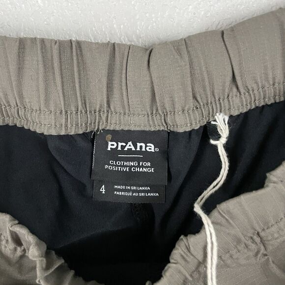 Prana Womens 4 Brown Double Peak Skort Skirt Ripstop UPF - Picture 3 of 5